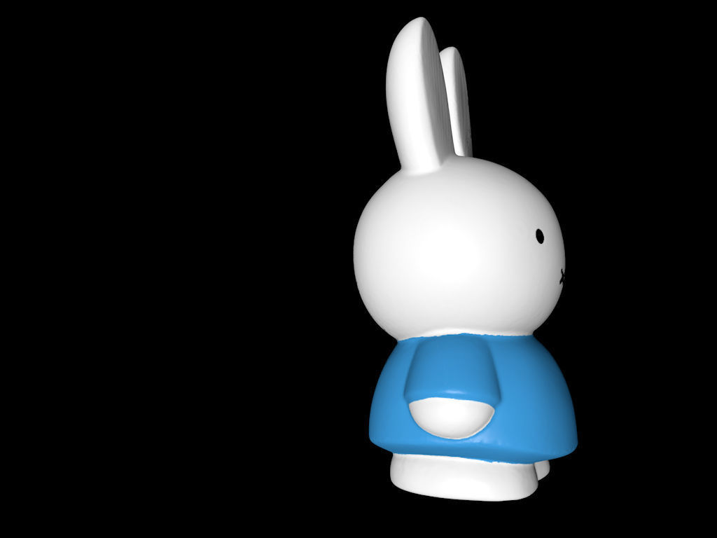 Mifi - Nijntje Piggy Bank 3D print model_6