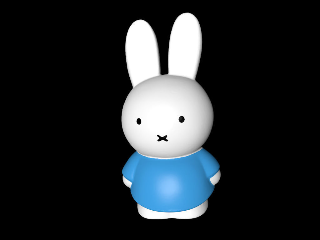 Mifi - Nijntje Piggy Bank 3D print model_1