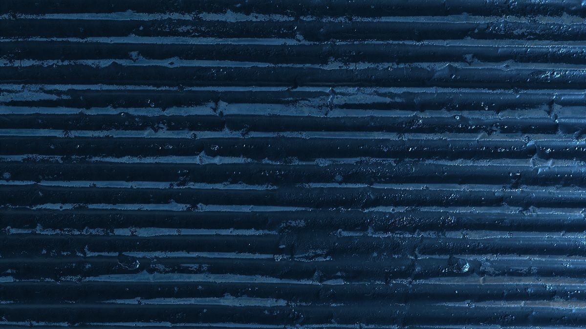 Blue Corrugated Steel PBR Texture Texture_4