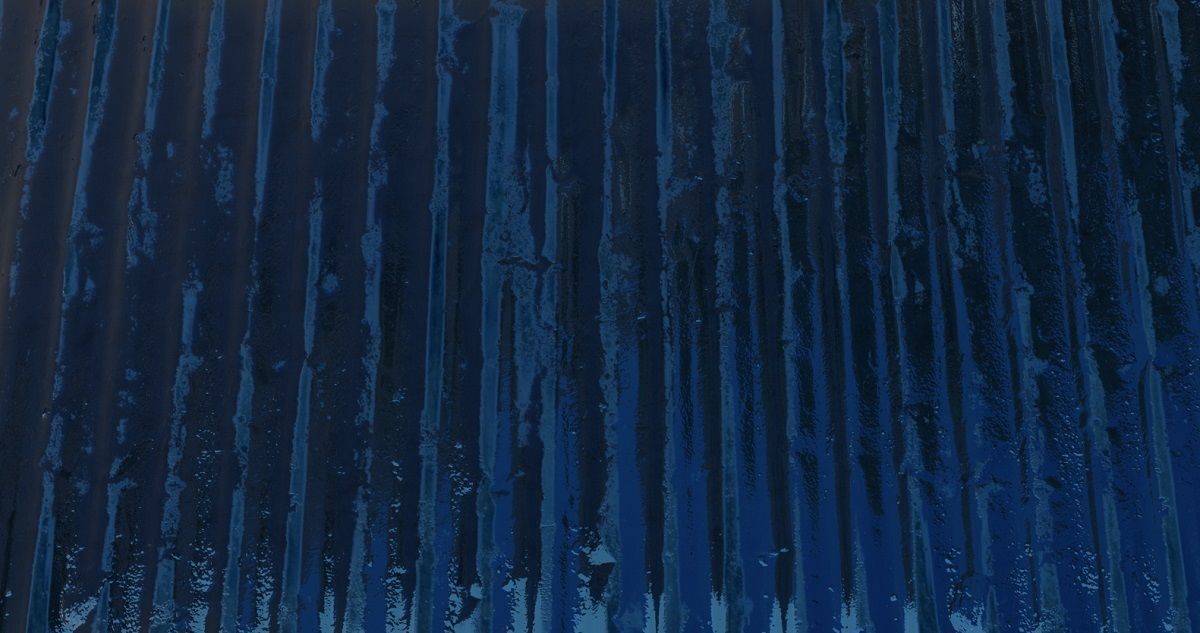 Blue Corrugated Steel PBR Texture Texture_7