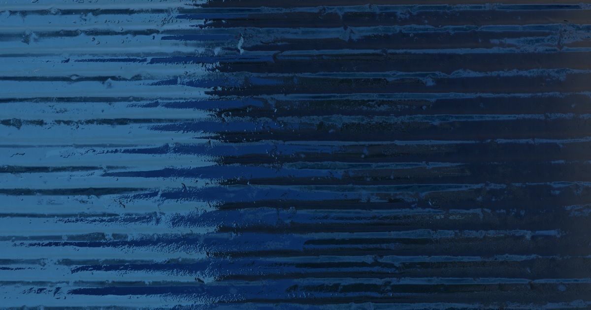 Blue Corrugated Steel PBR Texture Texture_6