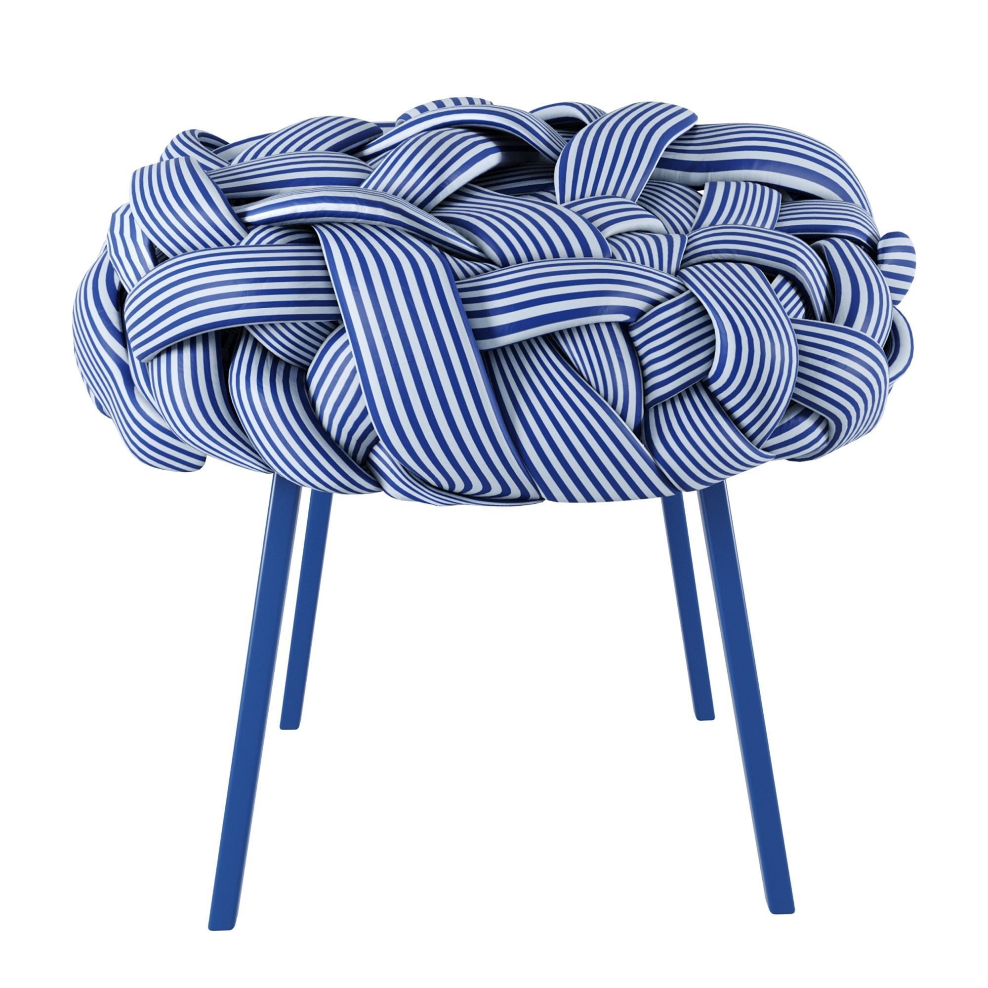 Pouf cloud 3D model_3