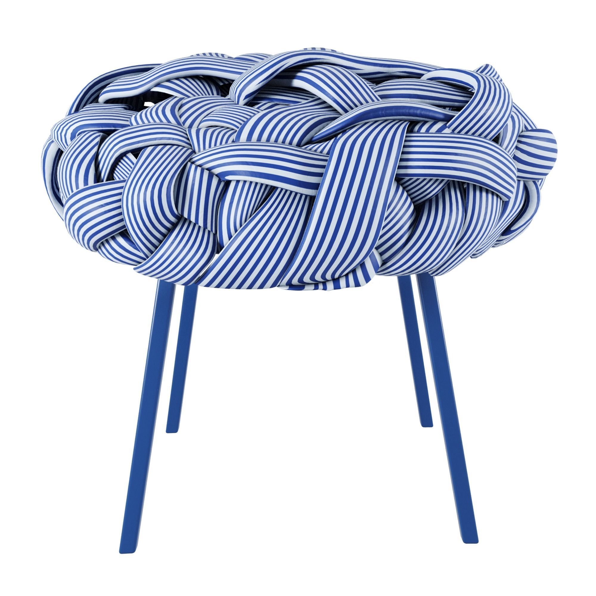 Pouf cloud 3D model_4