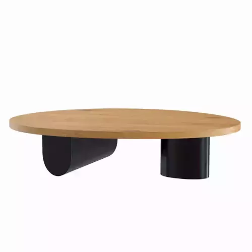 Isla egg oval coffee table 