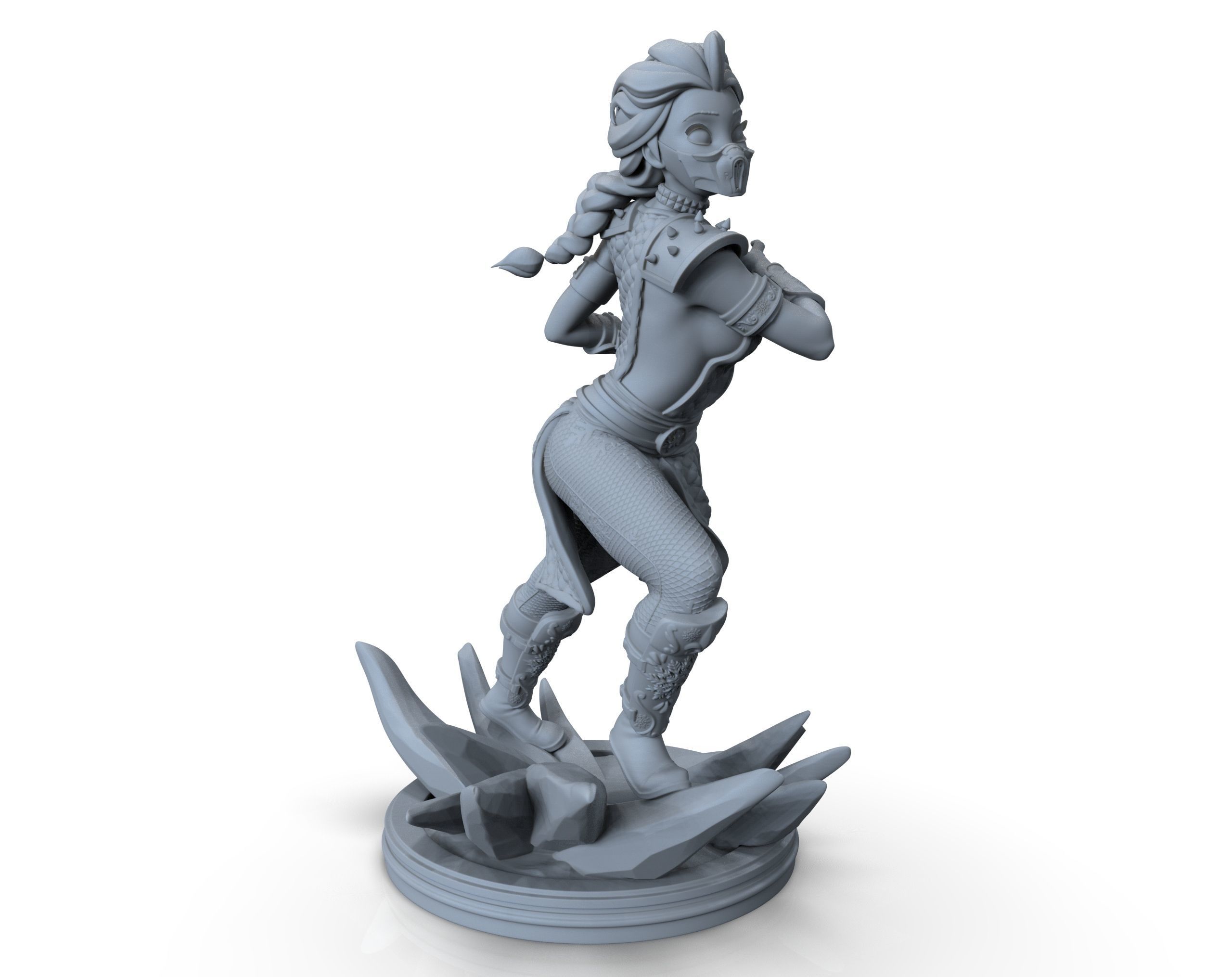 Elsa Sub-Zero Fan Art 3D print model_5
