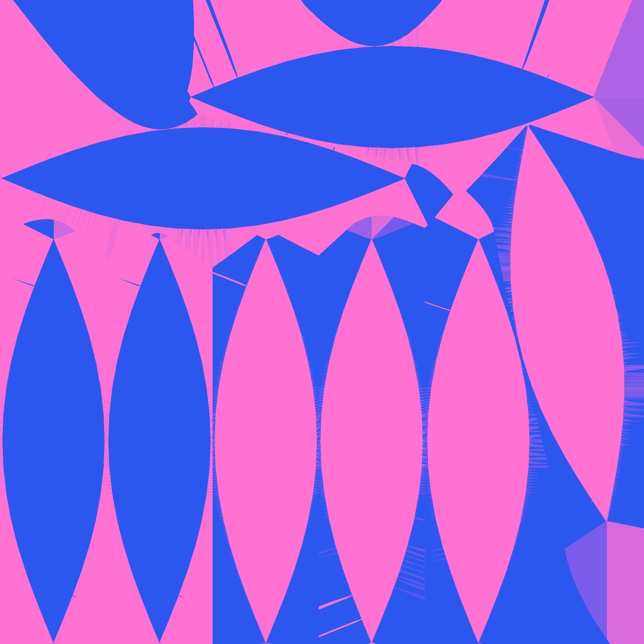 Beach ball low poly Low-poly 3D model_18