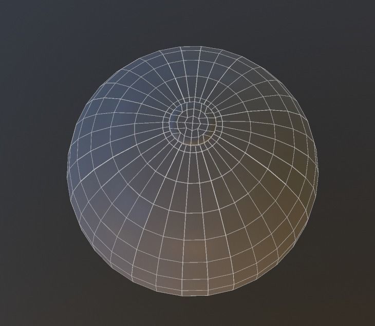 Beach ball low poly Low-poly 3D model_17