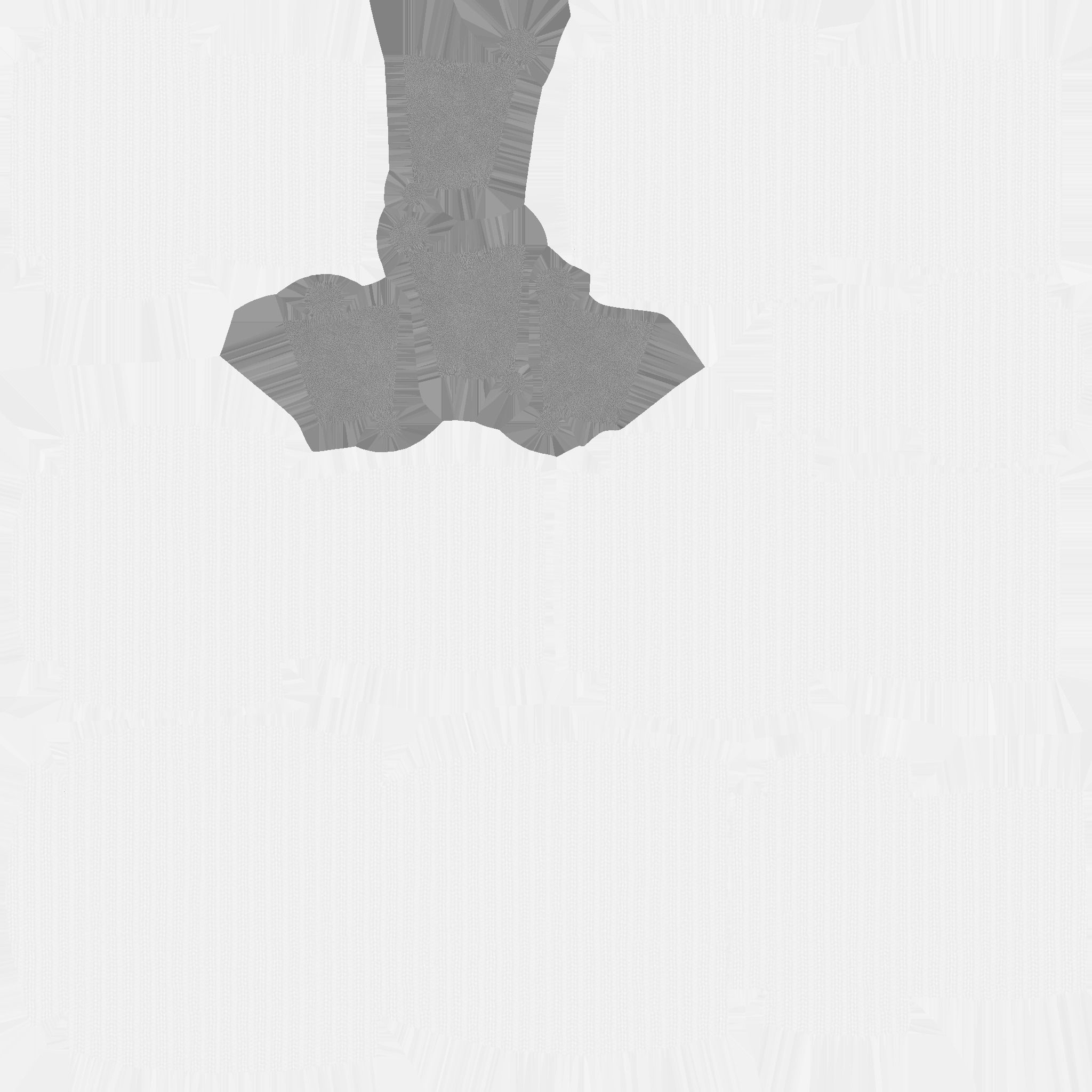 Yellow Armchair Pillow - Furniture Interior Design Low-poly 3D model_15