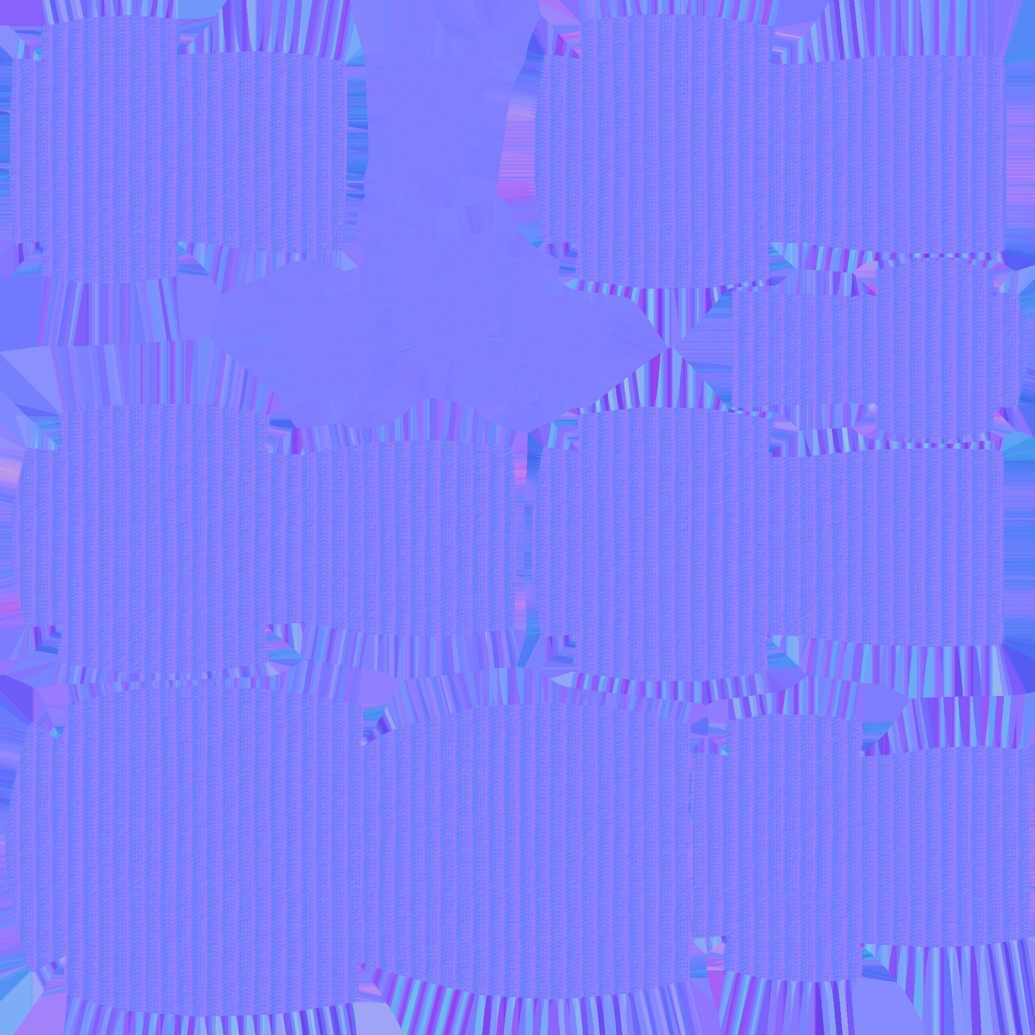 Yellow Armchair Pillow - Furniture Interior Design Low-poly 3D model_14