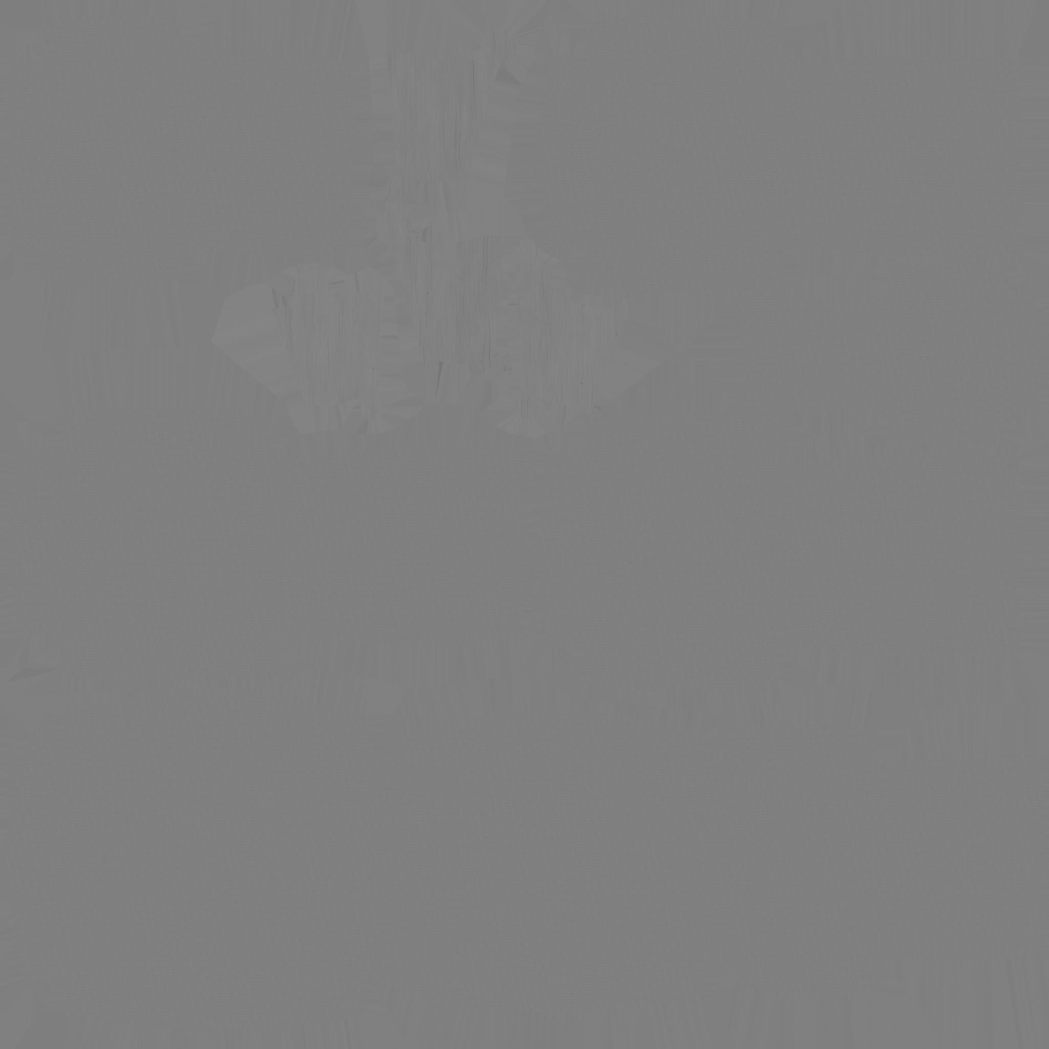 Blue Classic Armchair Pillow - Furniture Interior Design Low-poly 3D model_11