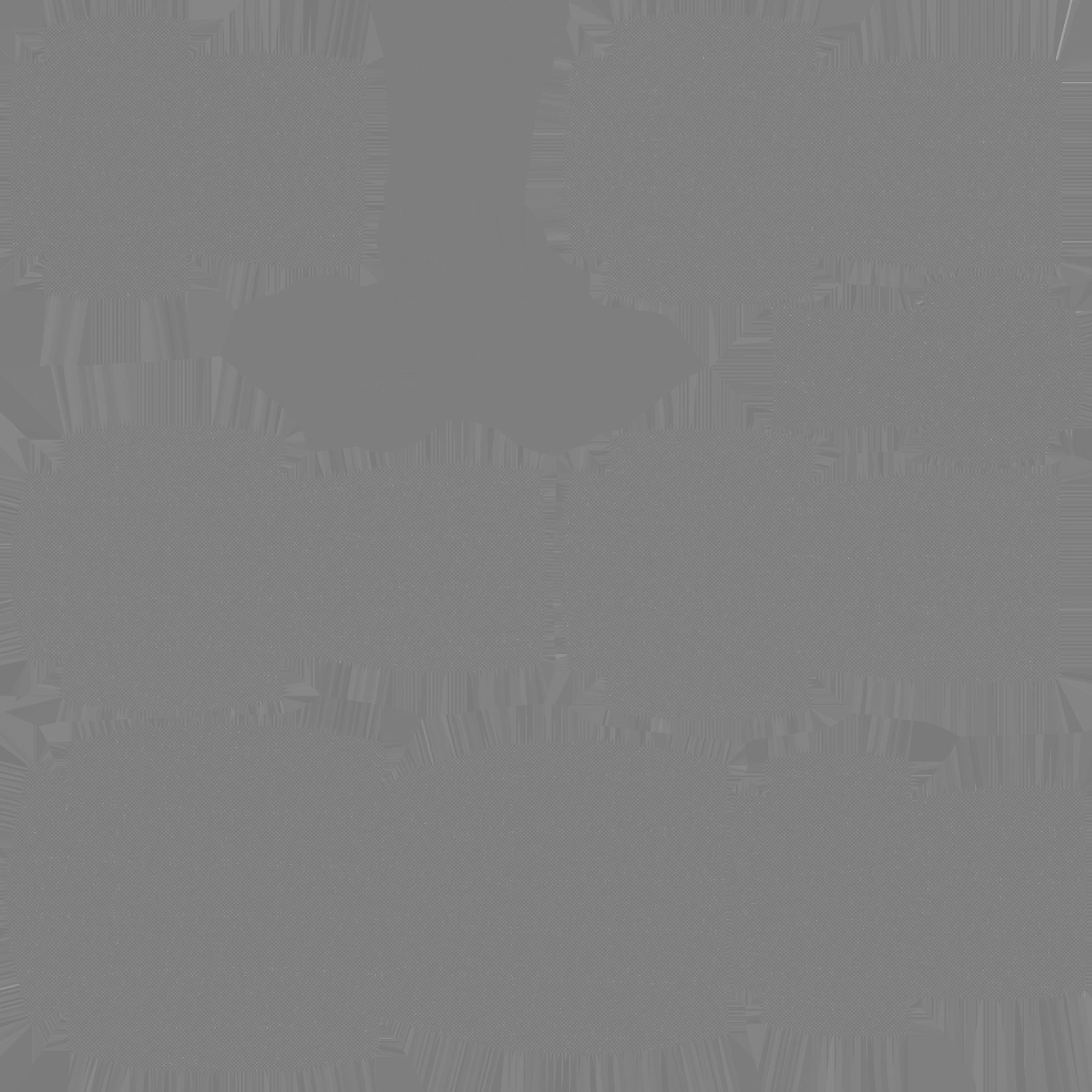 Red Plaid Armchair Pillow - Furniture Interior Design Low-poly 3D model_13