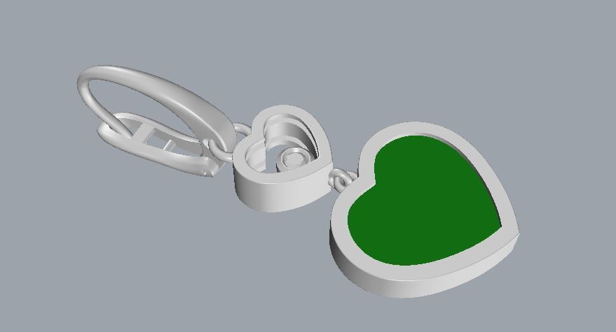Ring and Earrings 151 3D print model_16