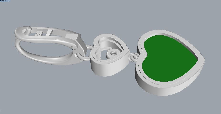 Ring and Earrings 151 3D print model_10