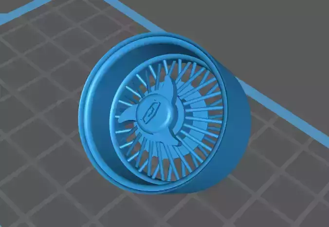 Low Rider Wheels 3D print model