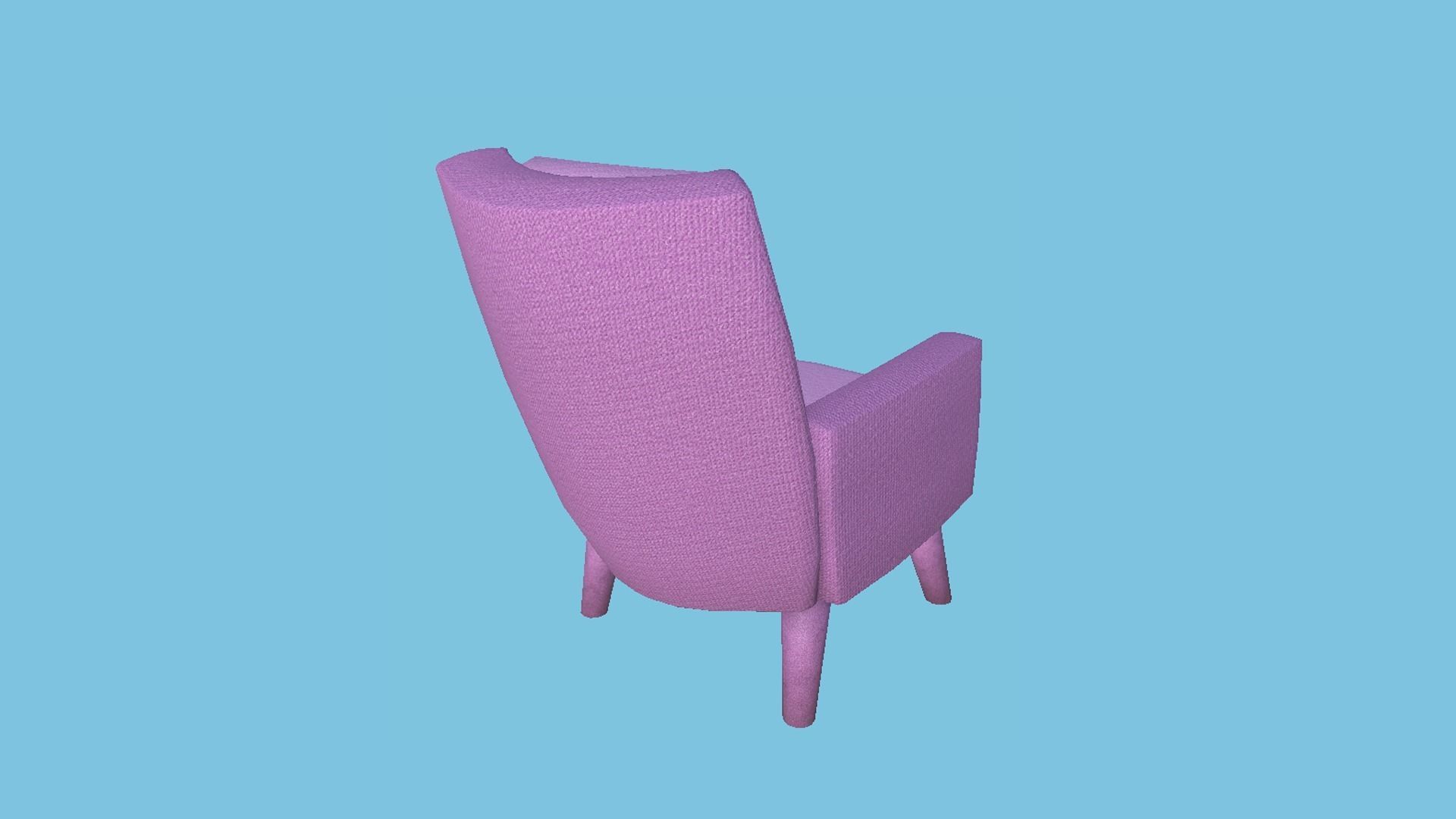 10 Colored Armchair Pillow - Furniture Interior Design 3D Model Collection_57