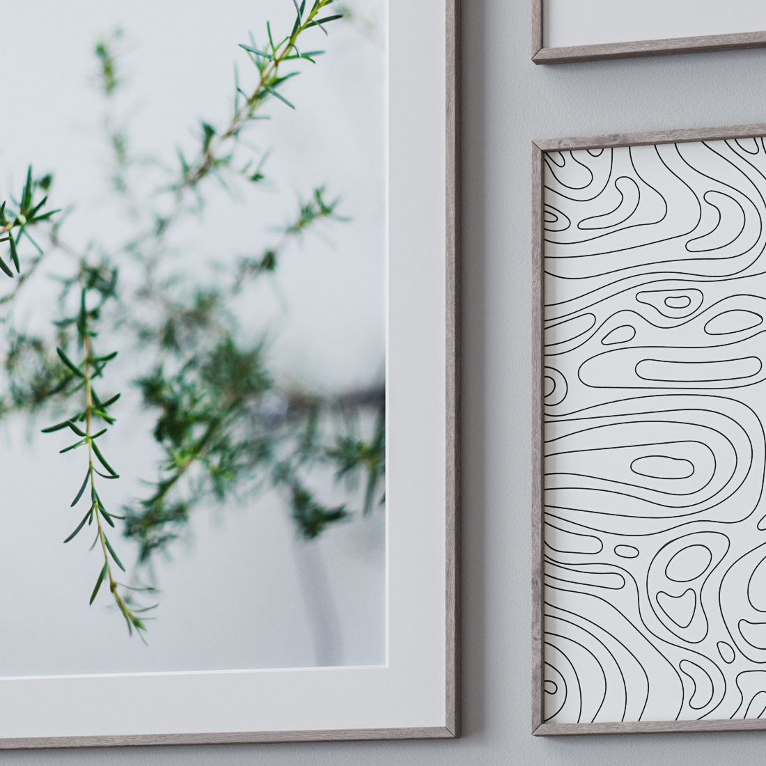 Photo Frames Set  296 3D model_1