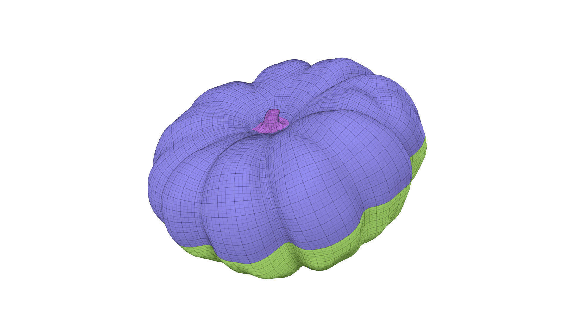 Squash Cucurbita maxima - Extreme Definition Scanned 3D model_7