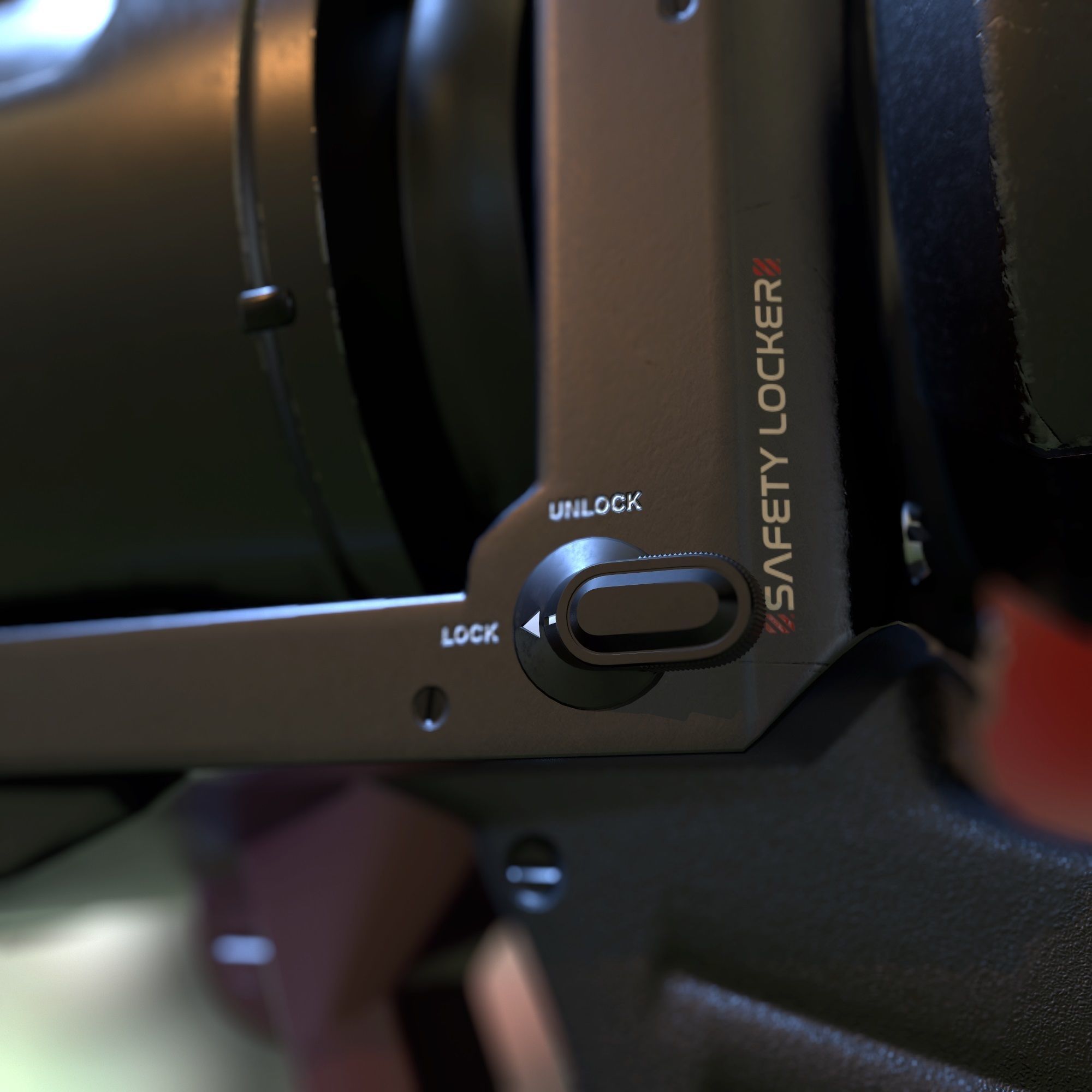 High Poly Sci-fi Revolver PBR 3D model_37