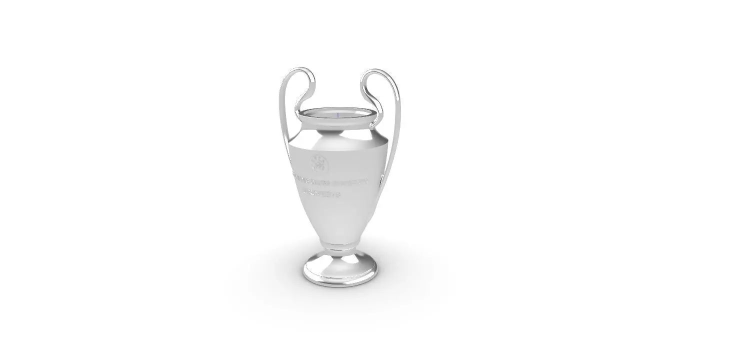 Champions league trophy 3D print model