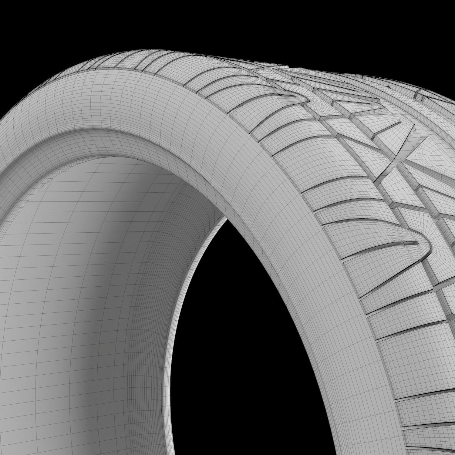 NITTO Invo tire 3D model_8
