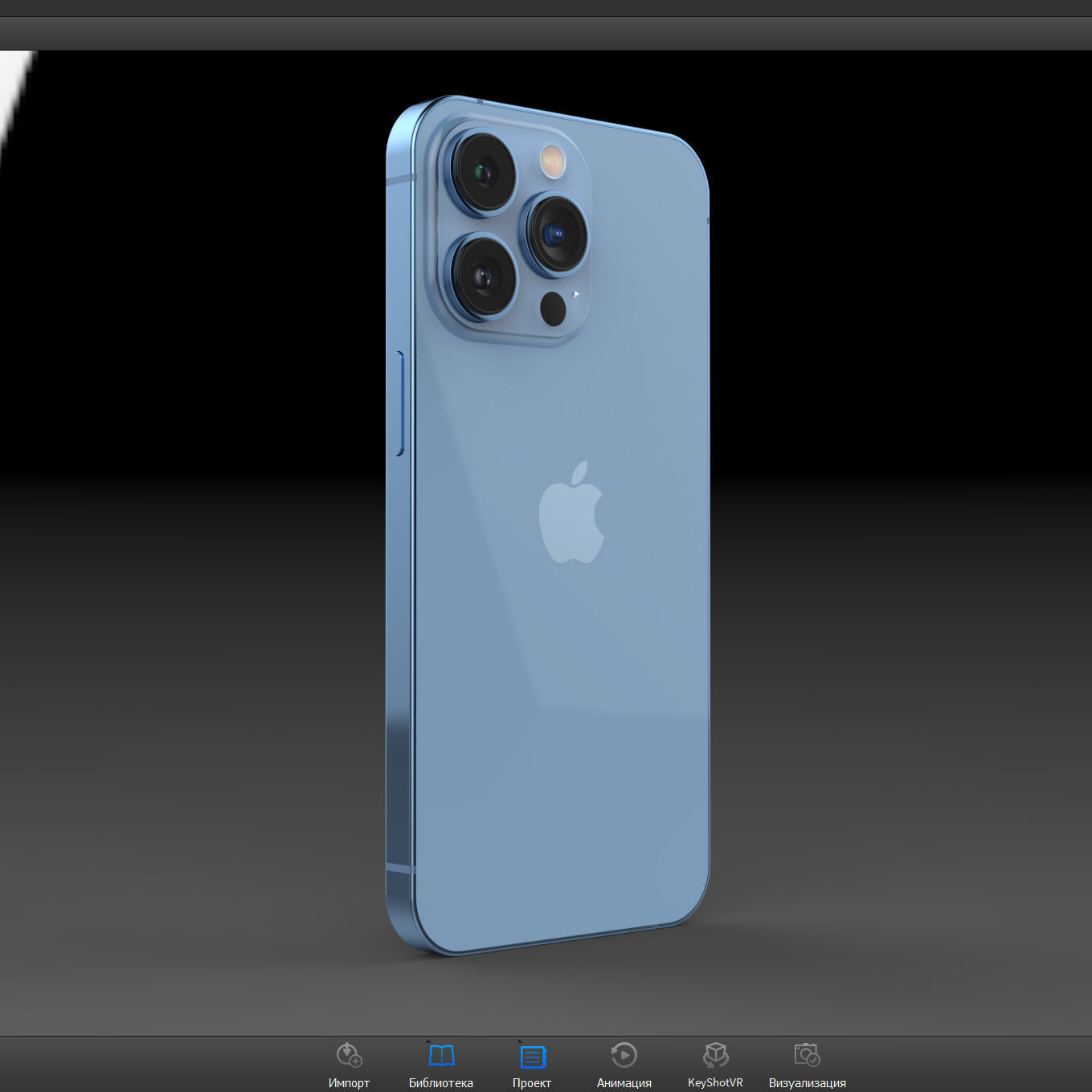 iPhone 13 Pro 3D model_9