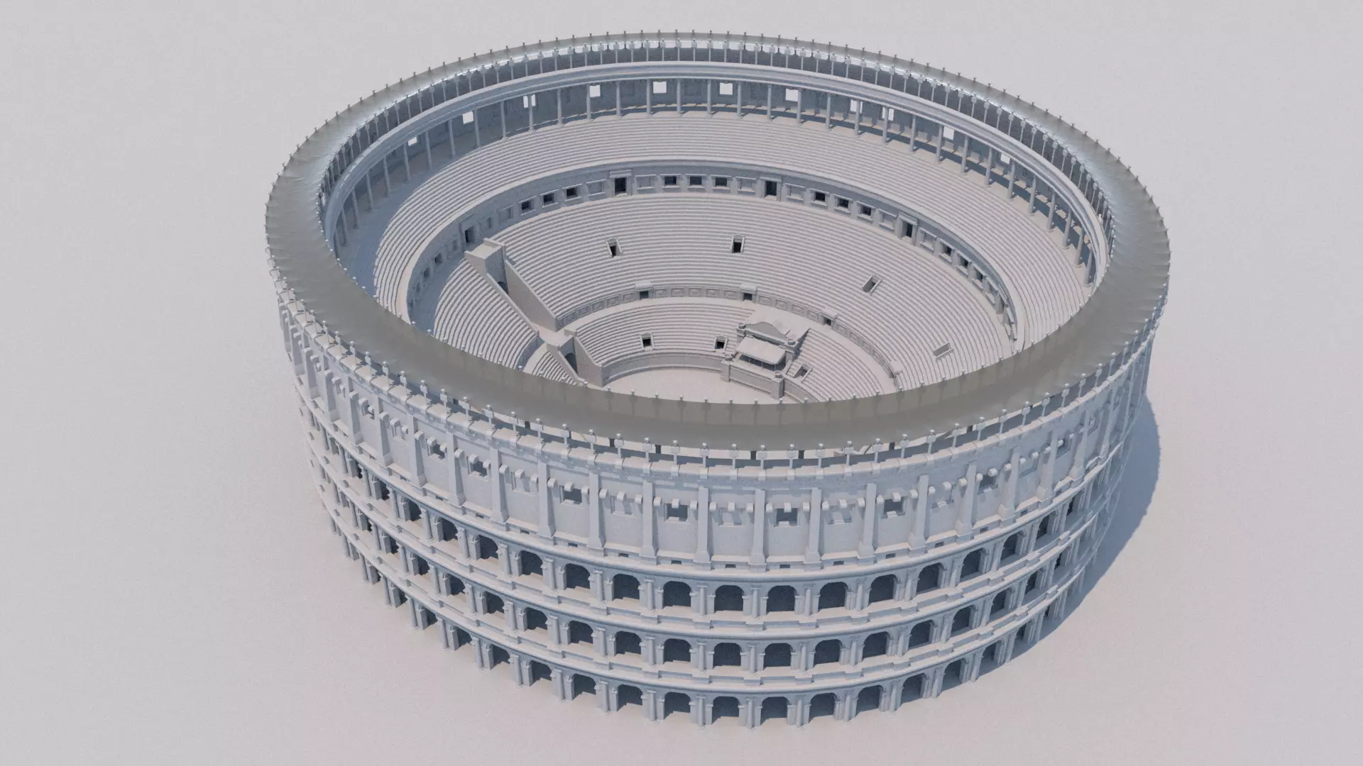 Roman Colosseum 3D model