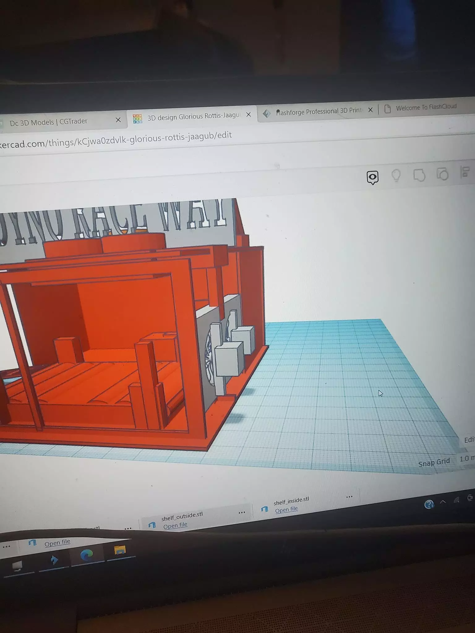 hot wheels dyno track display Free 3D print model