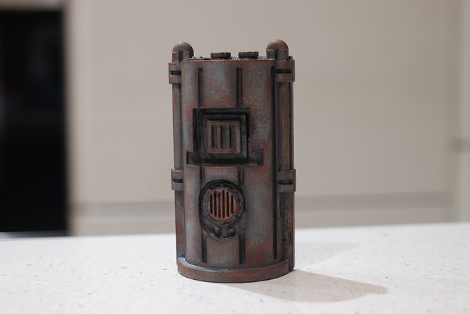 Star Wars wall greeble 3D print model