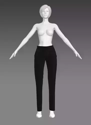 Woman Clothing A-Pose 356