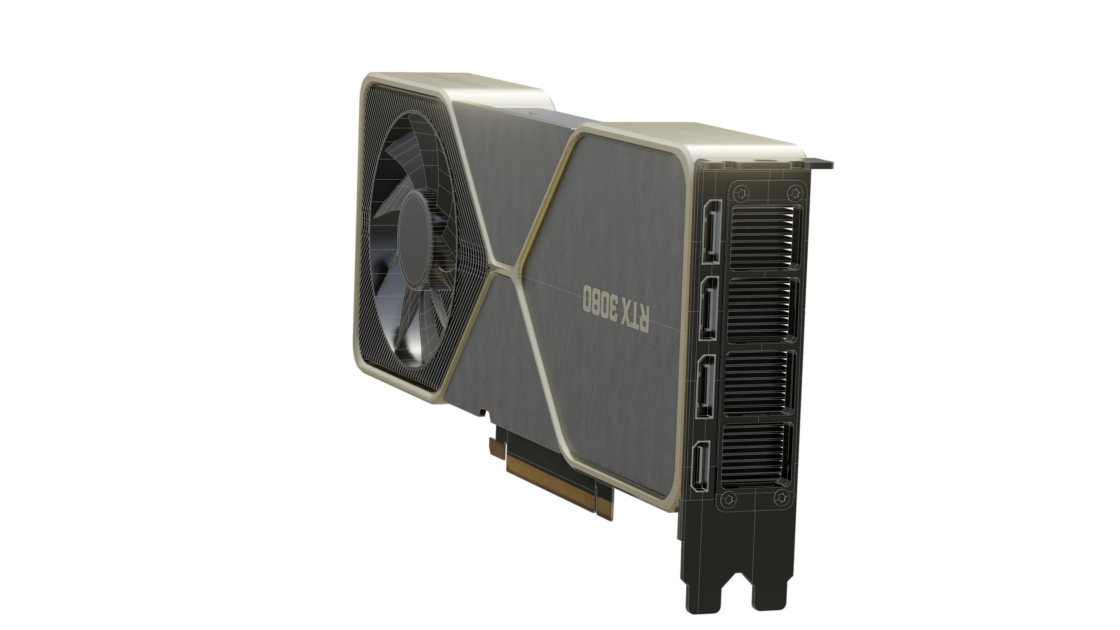 RTX 3080 Founders Edition 3D model_7
