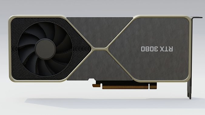 RTX 3080 Founders Edition 3D model