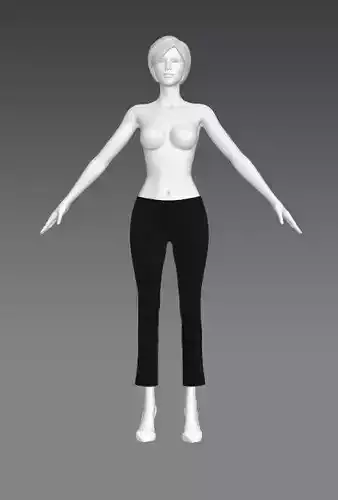 Woman Clothing A-Pose 364