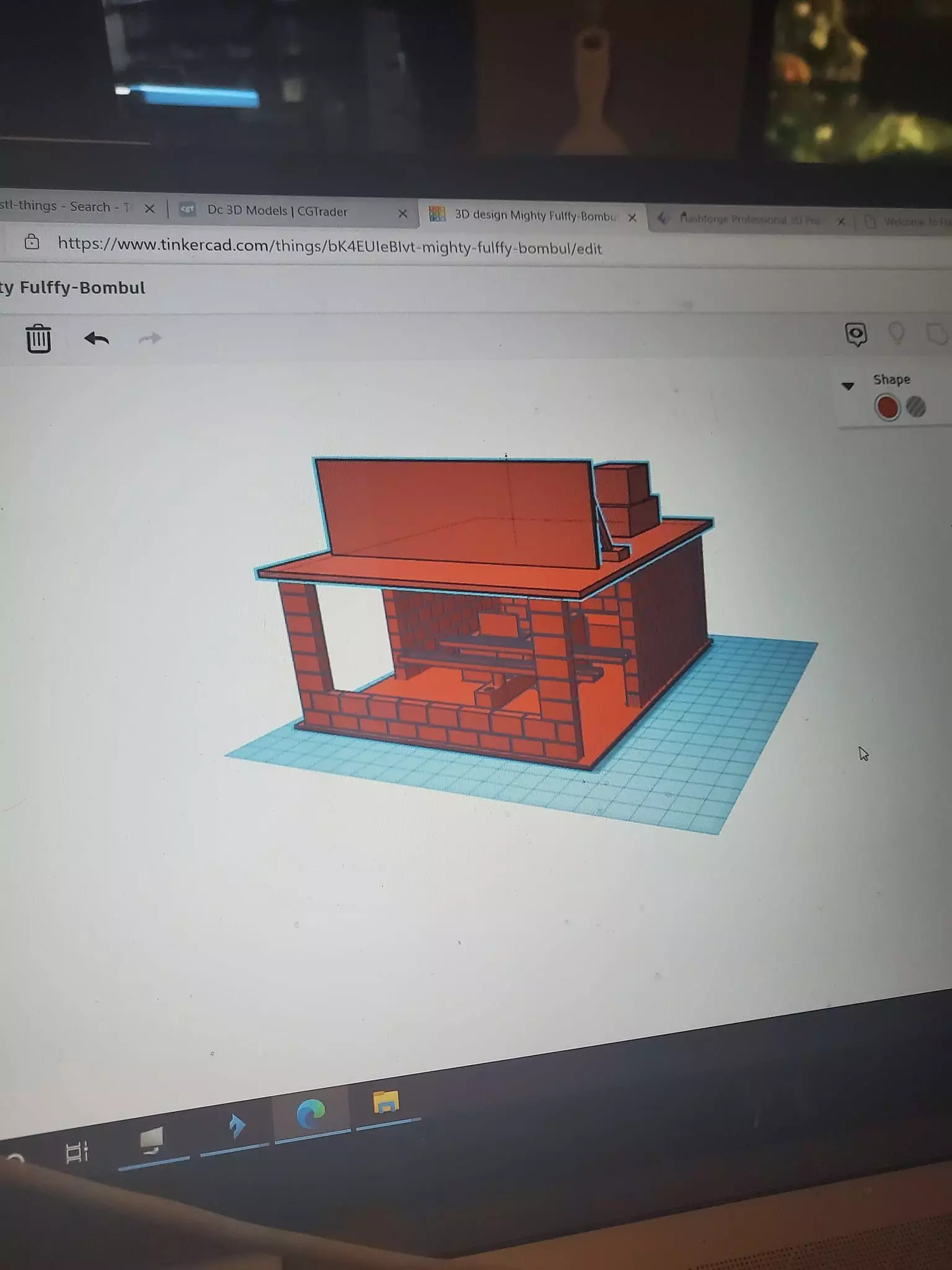 scale building for hot wheels Free 3D print model