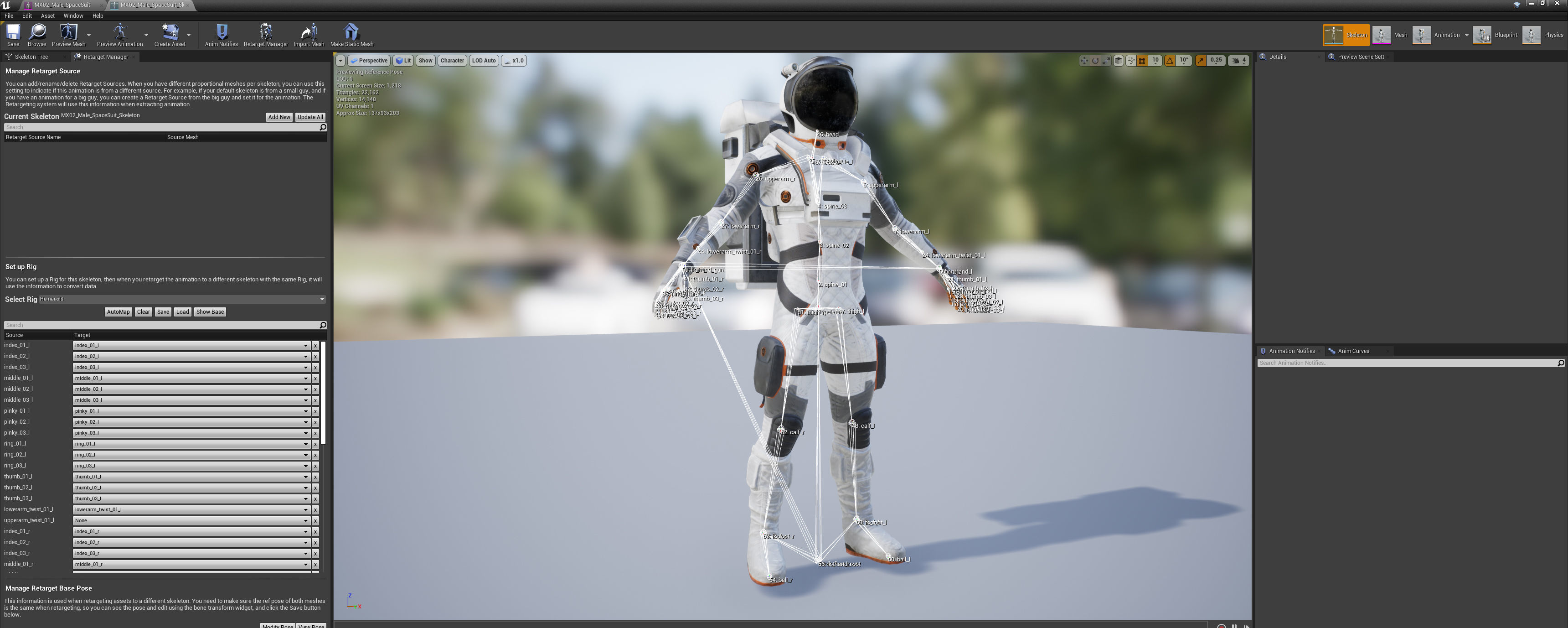 MX02 Male Space Suit LITE VERSION Low-poly 3D model_15