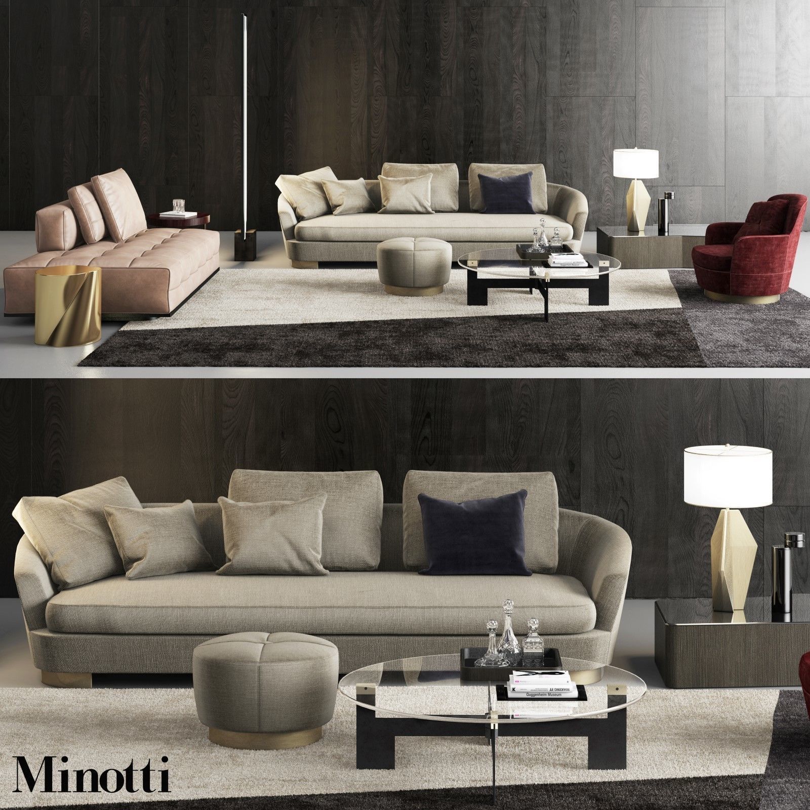 Sofas 3d Coleccion 1  Low-poly 3D model_2