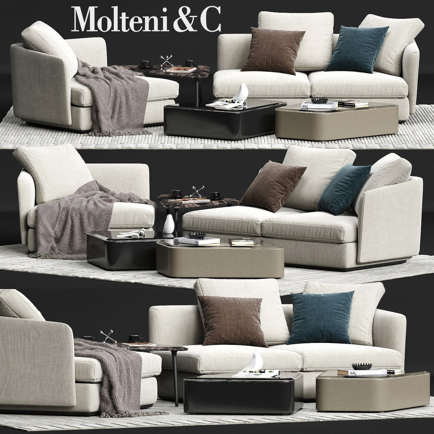 Sofas 3d Coleccion 1  Low-poly 3D model_9