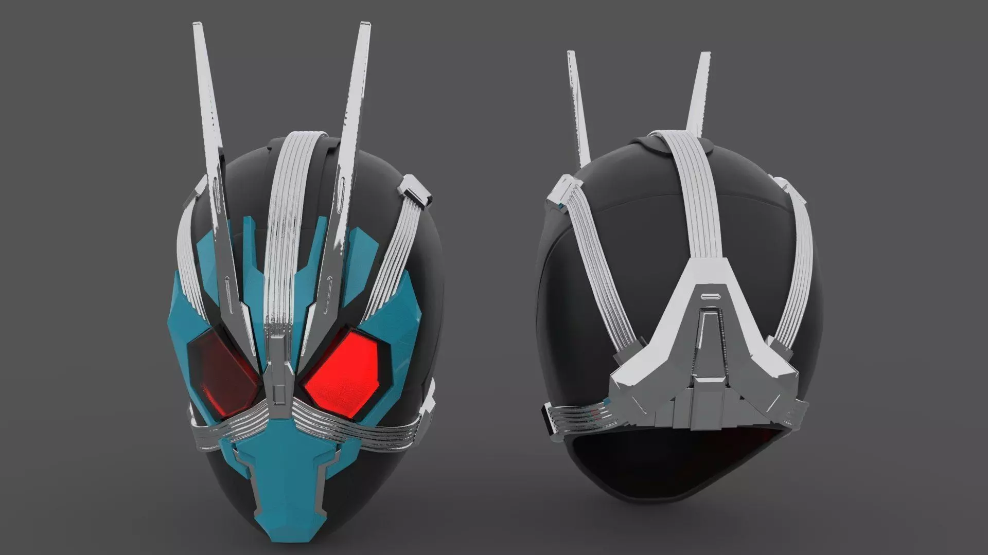 Kamen Rider Ichigata Helmet 3D print model_0