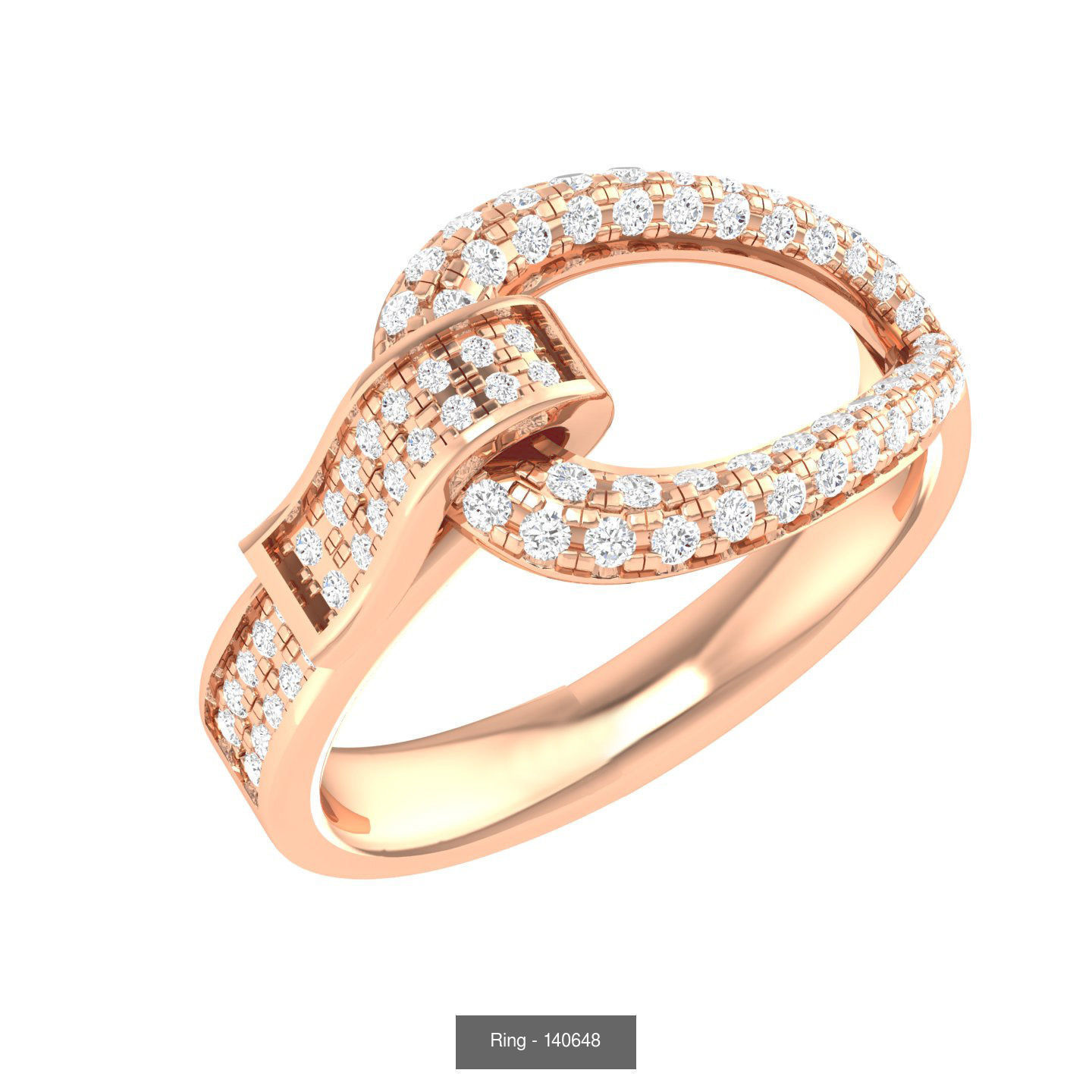 5 Belt Buckle Ring  3D Model Collection_5