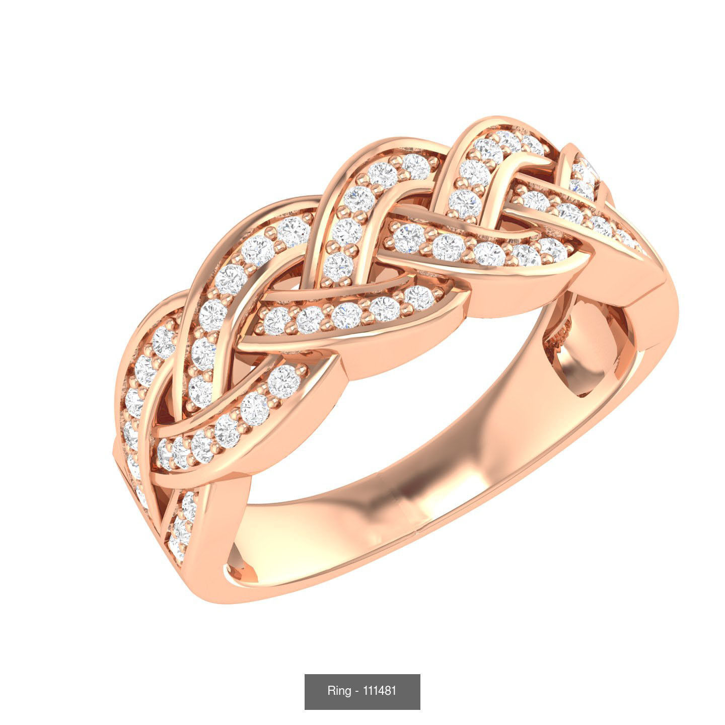 6 Cuban chain ring  3D Model Collection_1