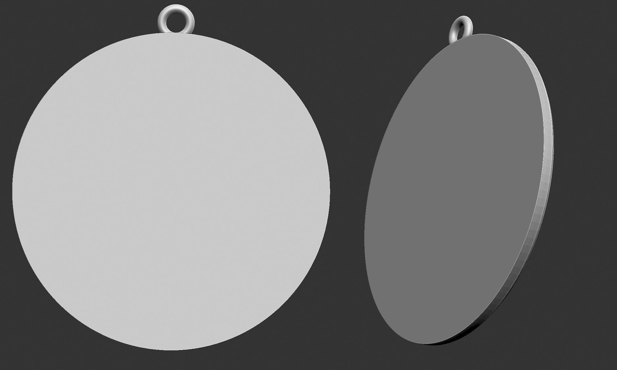 Durga Ji Pendant 3D print model_10