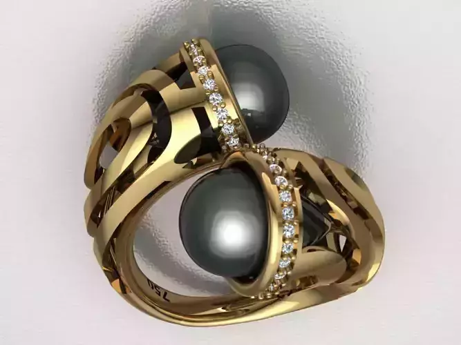 bypass pearl ring 3d model
