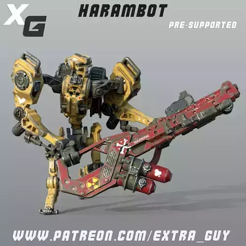 Haramnot FOR 3D Printing 60 mm Pre-supported 3D print model