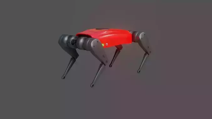 Weilan Alpha Dog- Low Poly PBR- Game Ready Low-poly 3D model