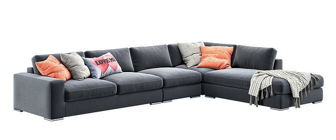 sofa Max from CAVA factory 3D model