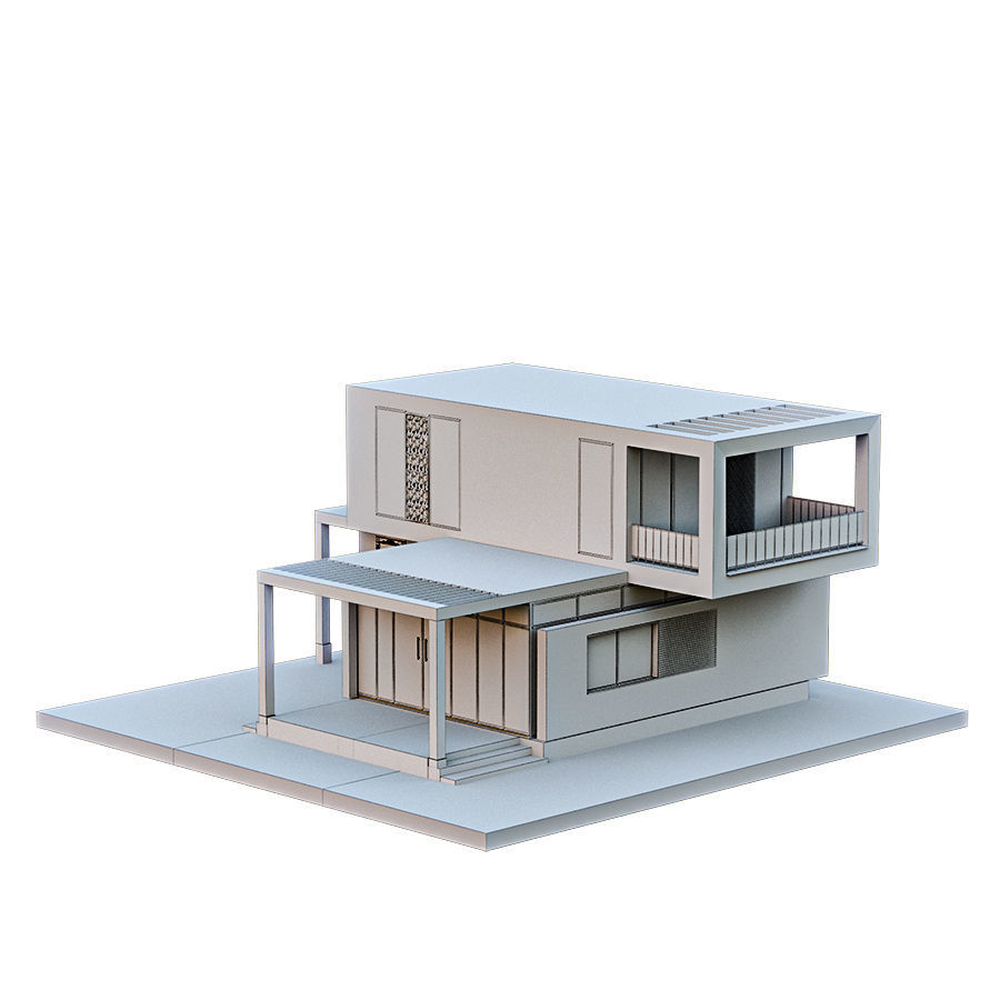MODREN HOUS N1 3D model_2