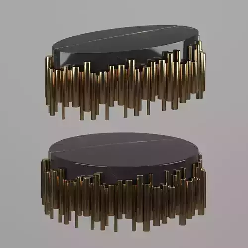 Bonetti Table Set 3D model