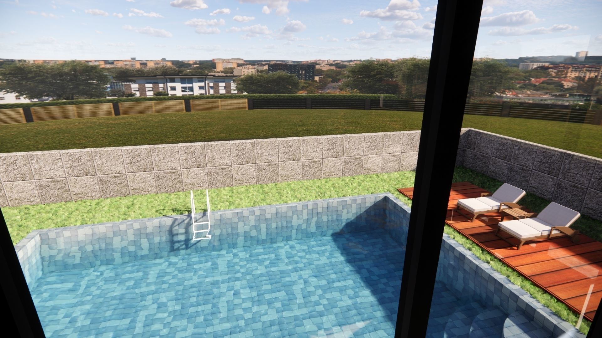 luxurious modern house 3D model_29