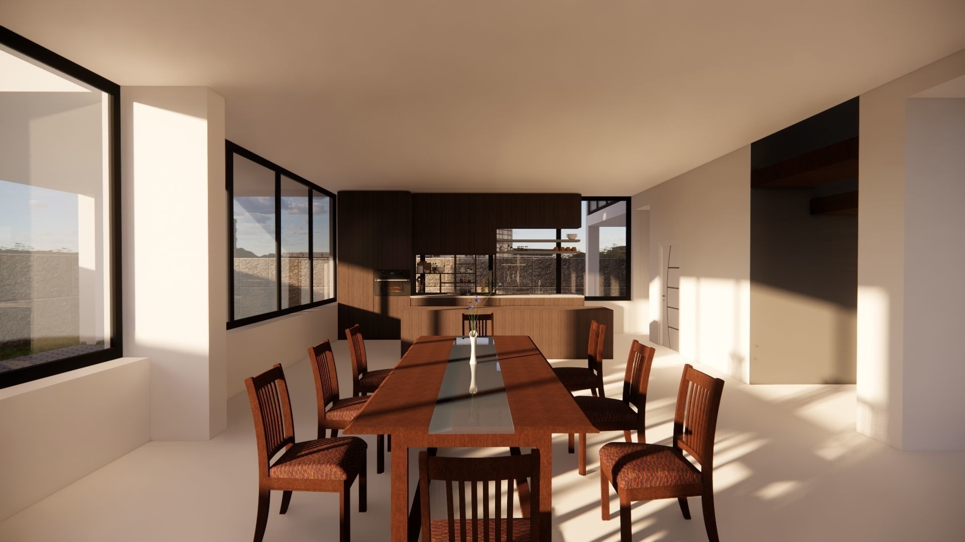 luxurious modern house 3D model_10