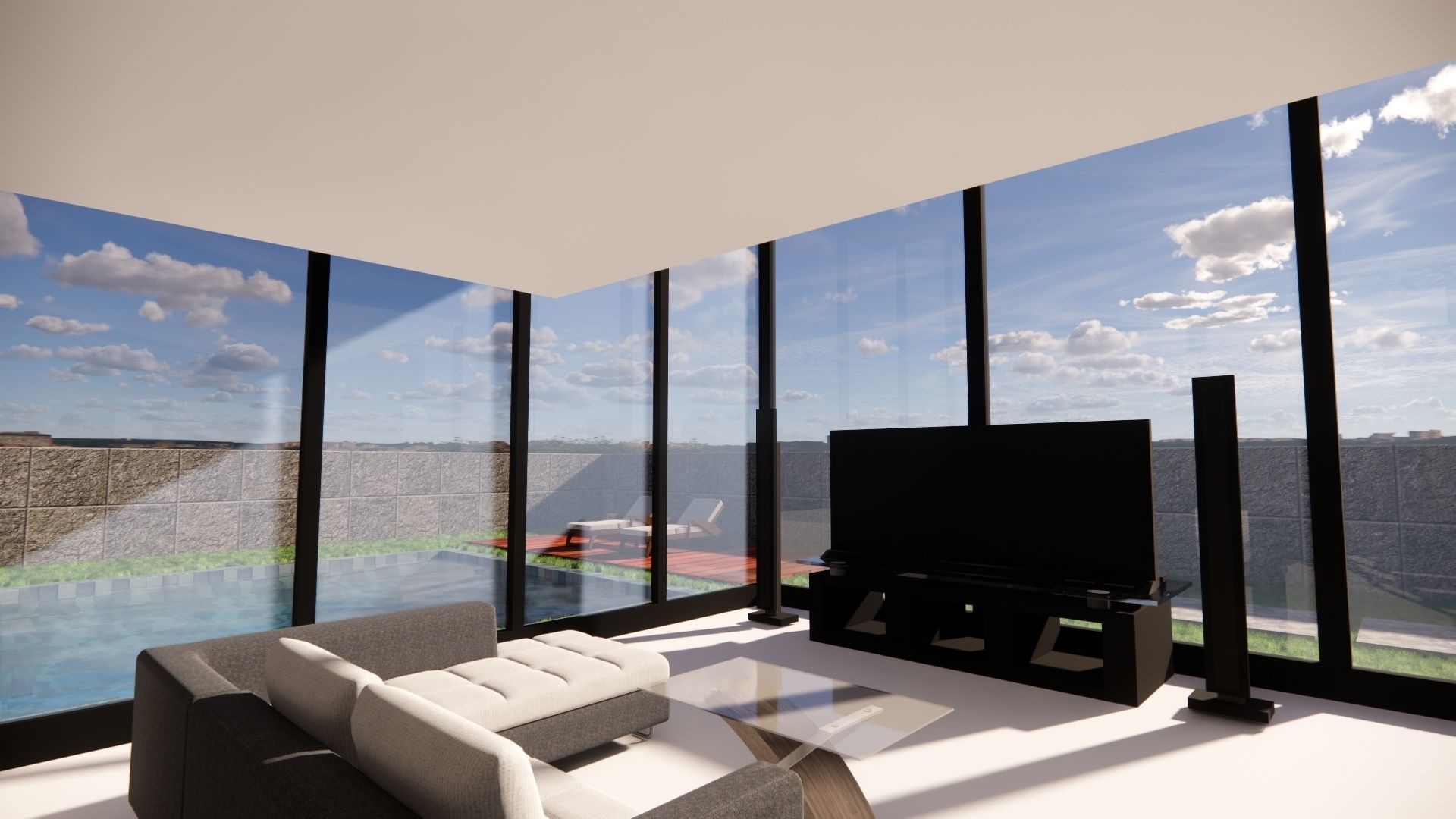 luxurious modern house 3D model_30