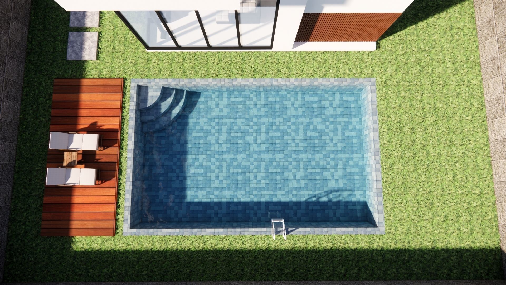 luxurious modern house 3D model_16